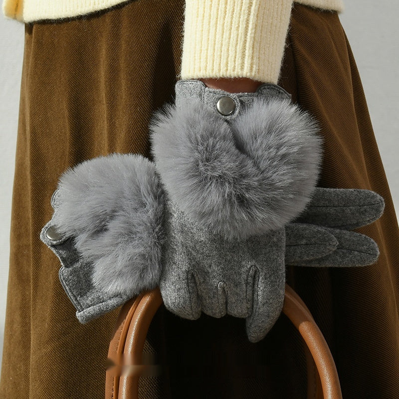 Neue Kaschmirhandschuhe für den Winter für Damen