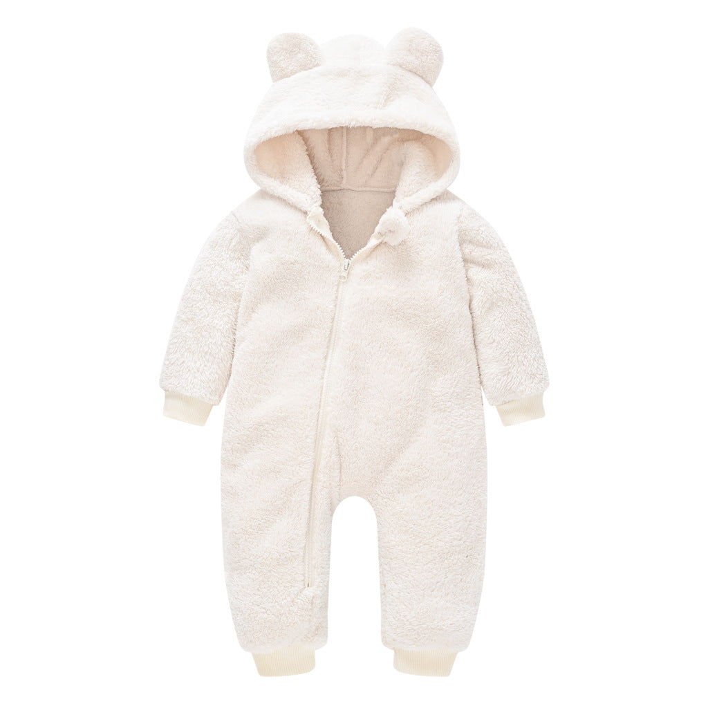 Neues Produkt: Niedlicher Wollpullover-Overall, geeignet für Babys