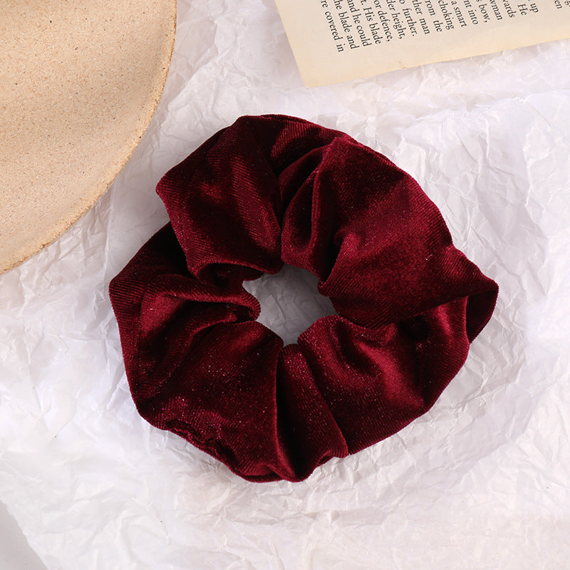 Flanell-Haargummi, Haarseil, Amazon Velvet Fashion Pferdeschwanz-Haaraccessoires