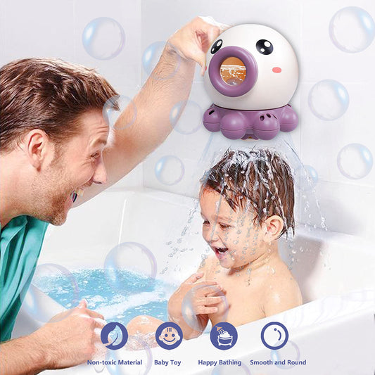 Oktopus-Brunnen-Badespielzeug, rotierender Wasserstrahl, Duschspielzeug fürs Badezimmer, Sommer-Wasserspielzeug, Sprinkler-Strandspielzeug, Wasserspielzeug für Kinder
