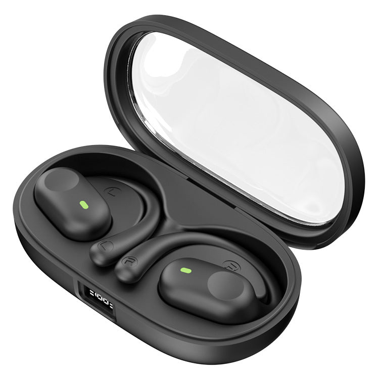 Knochenleitung dringt nicht in den Ohrbügel ein Sport-ENC-Headset Digitalanzeige Akku mit extrem langer Laufzeit