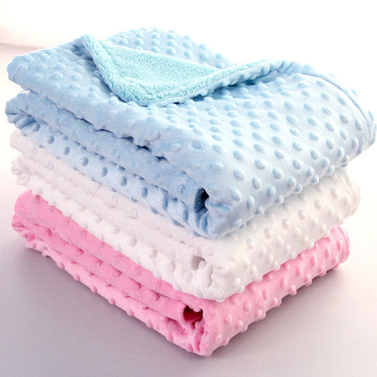 Polar Dot Babydecke, Babydecke, Neugeborenen-Wickeldecke, Babydecke, Babybettwäsche, Decke