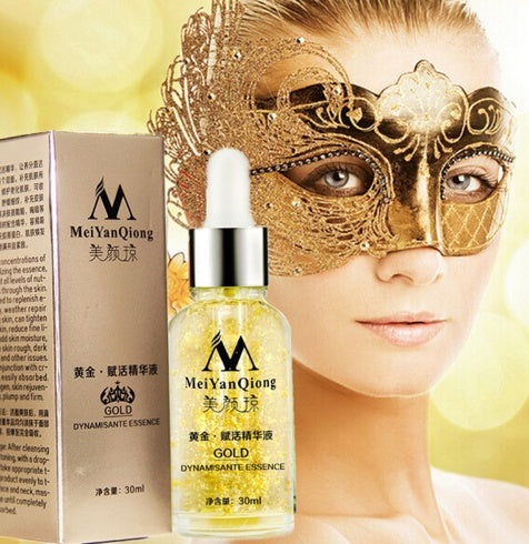 Hautpflege Reine 24K Gold Tagescreme Anti-Falten Gesichtspflege Anti-Aging Kollagen Aufhellend Feuchtigkeitsspendend Hyaluronsäure