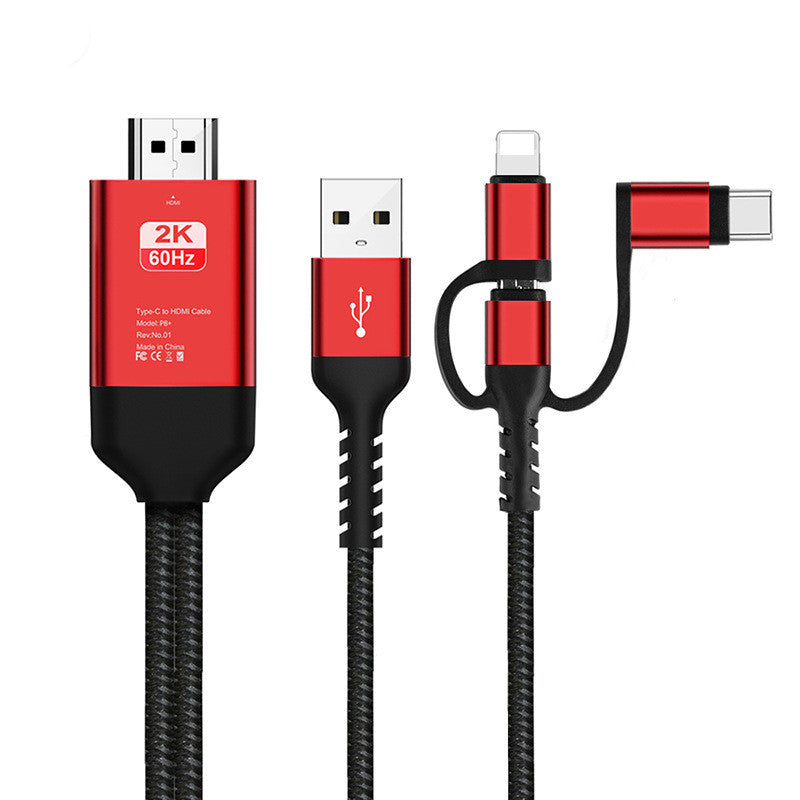 4K 3-in-1 HDMI Wireless Wifi Mirror Adapterkabel
