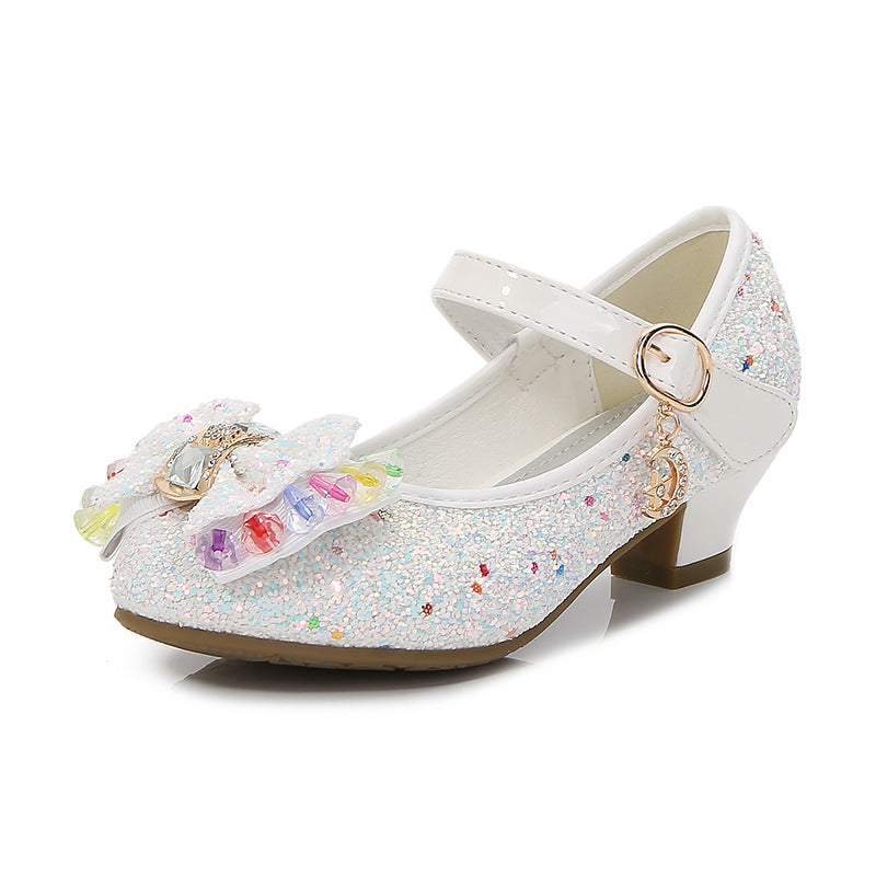 Prinzessinnen-Lederschuhe für Mädchen
