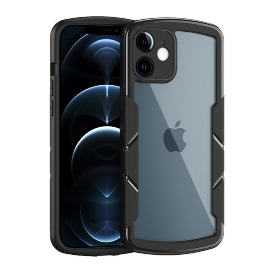 Anti-drop All-inclusive Lens Silicone Transparent Phone Case
