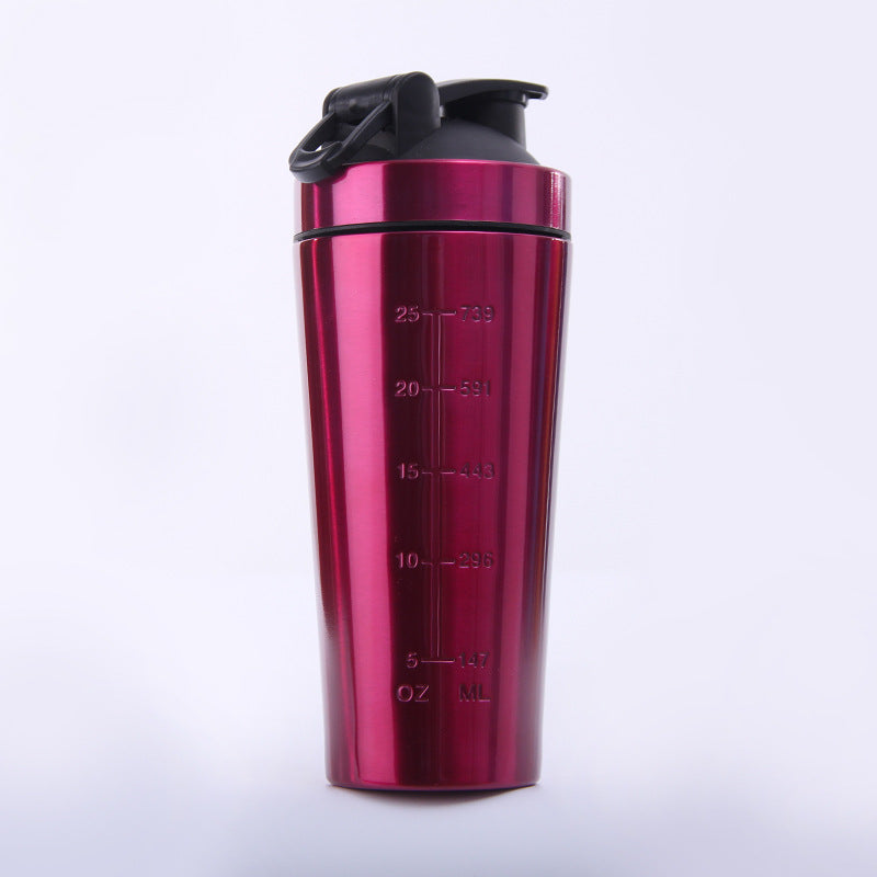 Edelstahl-Protein-Pulver-Shaker aus der Fabrik im Großhandel – Multifunktionaler Fitness- und Sport-Wasserbecher – Modischer Geschenkbecher – Personalisierung möglich