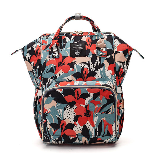 Modische, geräumige, leichte und multifunktionale Mutter- und Babytasche