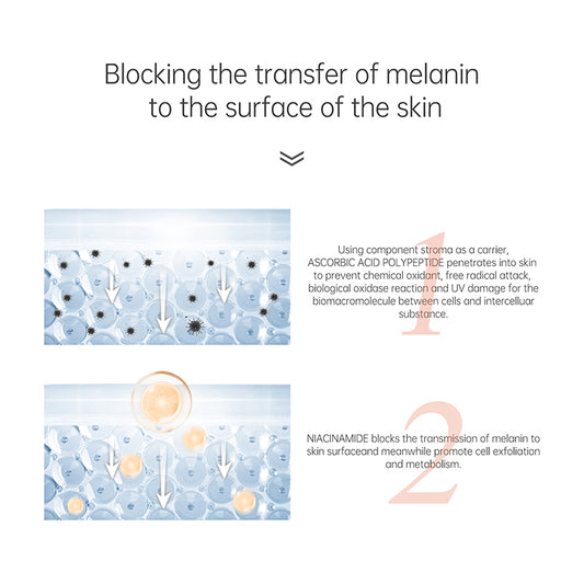 Feuchtigkeitsspendendes Vitamin-C-Serum für die Gesichtspflege, 15 ml