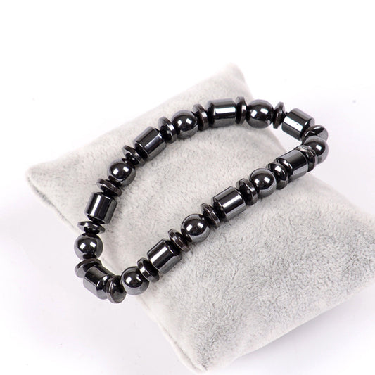 Magnetarmbänder zur Gewichtsreduktion für Damen und Herren – Pentagramm-Stein – Magnettherapie-Armbänder – Schmerzlinderung – Schlankheits- und Gesundheitsschmuck