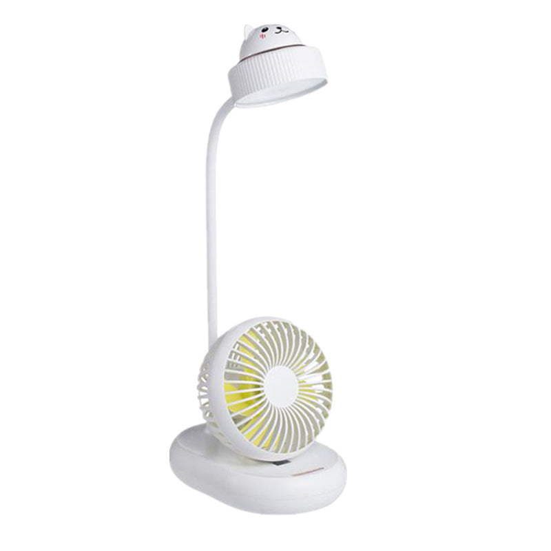 USB-Mini-Lüfter-LED-Tischlampe