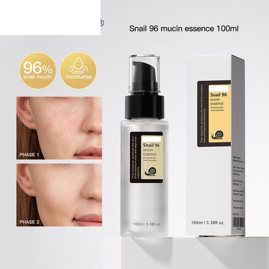 Feuchtigkeitsspendende Essenz mit Schneckenextrakt – nährend, feuchtigkeitsspendend und pflegend