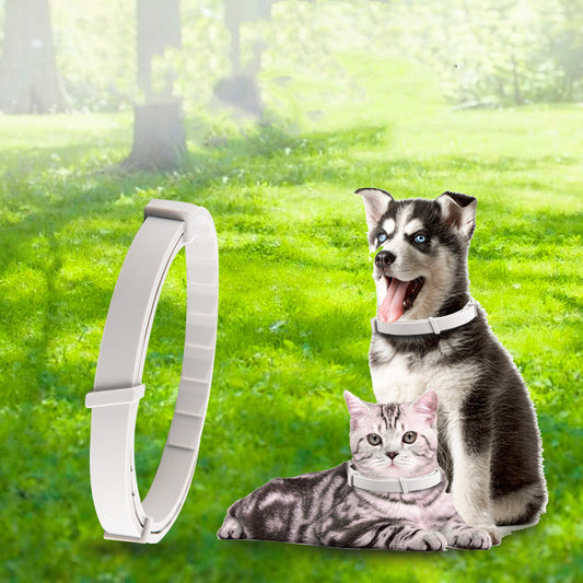 Anti-Mücken-Halsband für Haustiere, Katzen und Hunde, verstellbar, Insektenschutzhalsband, Haustierbedarf