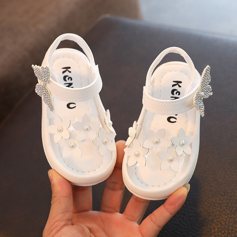 Prinzessinnenschuhe für Kleinkinder – rutschfeste Babyschuhe mit weicher Sohle