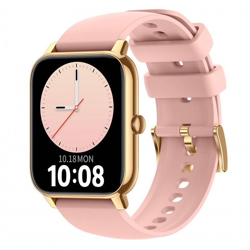 Smart Watch P90 New 185 Square Screen Bluetooth Calling Information Reminder Breathing Training Heart Rate Sleep Monitoring