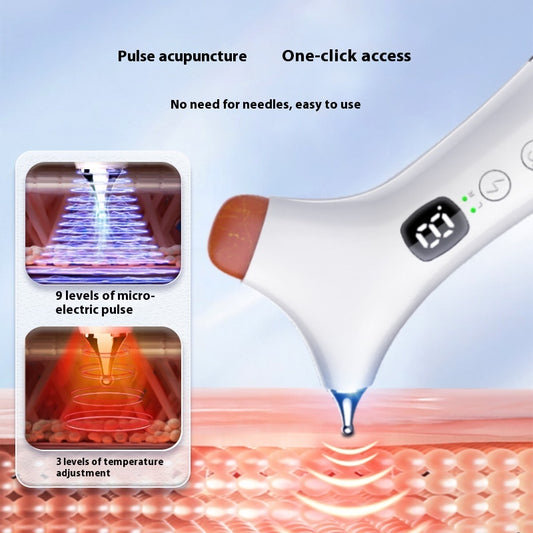 Stone Acupuncture And Moxibustion Rods Point Pull Tendons Massager