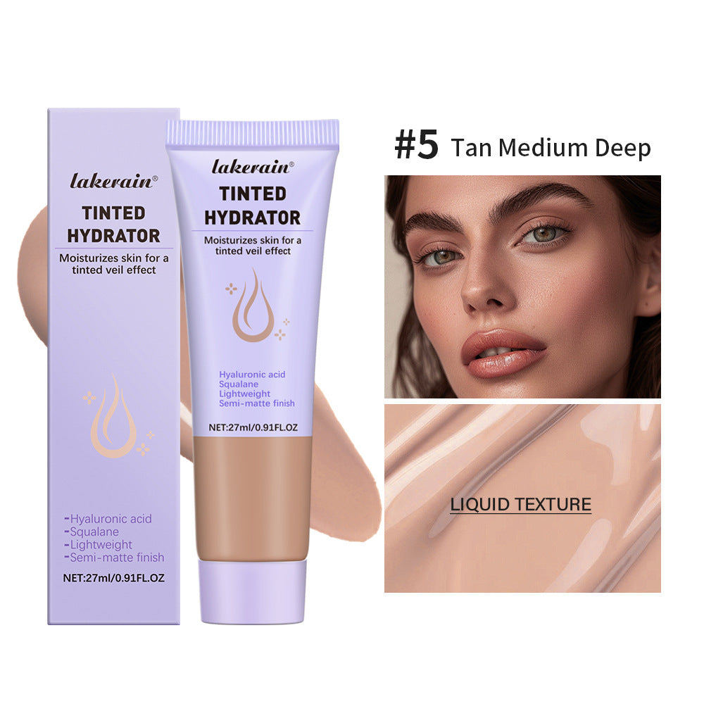 Lakerain Farbige Feuchtigkeitscreme, langanhaltender Concealer ohne zu verschmieren