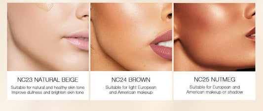 Natürliches Make-up-Make-up, kaschierendes Make-up, Kleidung, kein Make-up-Gefühl, flüssige Foundation