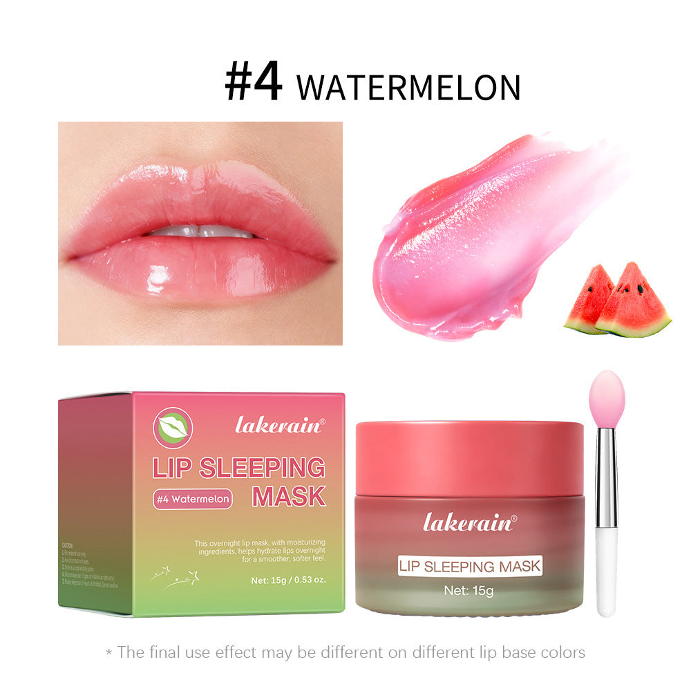 Zweifarbige Lippenmaske, geeignet für Tag und Nacht, feuchtigkeitsspendender und pflegender Lippenbalsam
