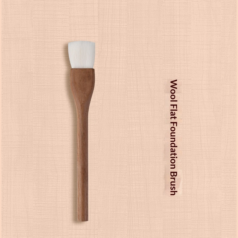 H Set Pinsel Vintage Soft Black Walnut Make-up-Pinsel