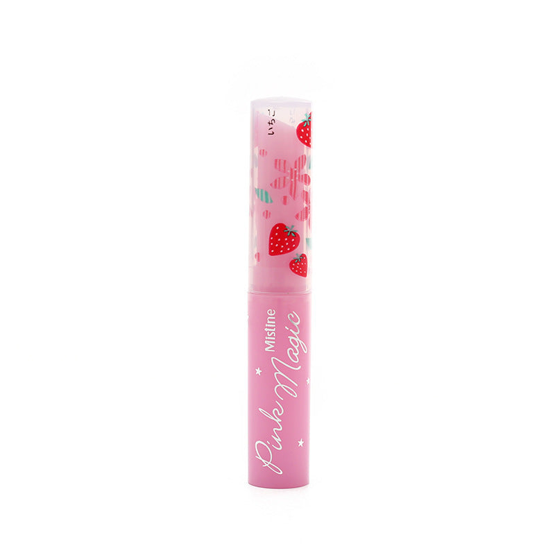 Lippenstift in Erdbeerfarbe