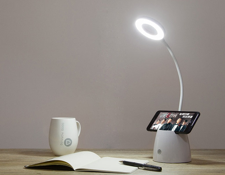 LED-Falttischlampe mit Augenschutz