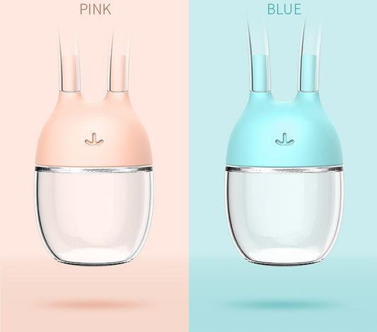 Praktischer, babysicherer Nasenreiniger mit Vakuumsaugfunktion zum Absaugen von Nasenschleim und laufendem Nasenschleim – für die gesunde Pflege von Babys und Kindern.