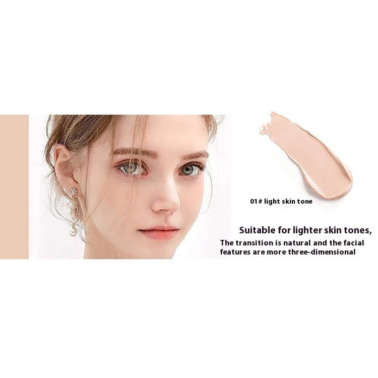 Leichte, kaschierende Make-up-Foundation-Creme, die sich einfach auftragen lässt und Gesichtsunreinheiten abdeckt.
