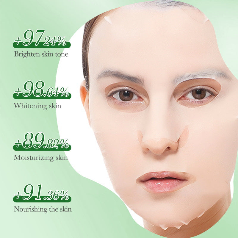 Aloe Vera Beruhigende Feuchtigkeitsspendende Gesichtsmaske für Frauen