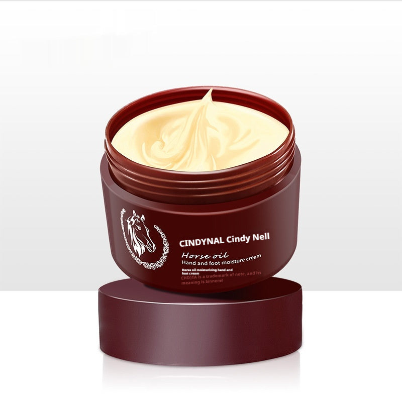 Handcreme mit Pferdeöl, Fersencreme, feuchtigkeitsspendende Handcreme