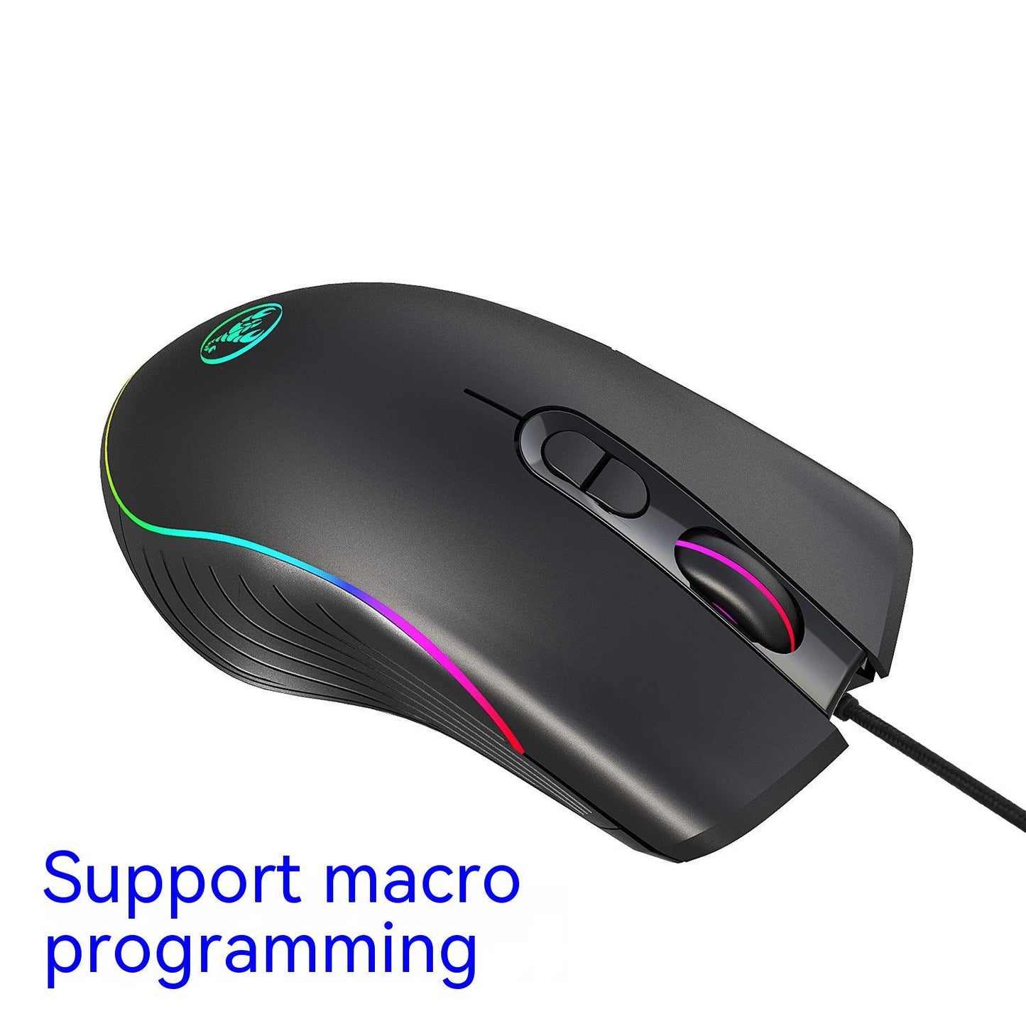 Leuchtende Gaming-Maus, kabelgebundene Gaming-Maus