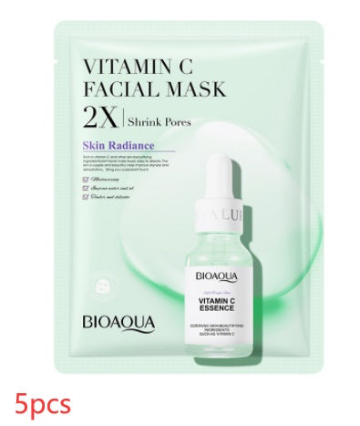 Kollagen-Gesichtsmaske, feuchtigkeitsspendende und straffende Tuchmaske, Hyaluronsäure-Gesichtsmasken, Hautpflege-Gel
