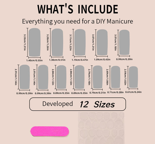 Three-dimensional Love Star Tassel Manicure