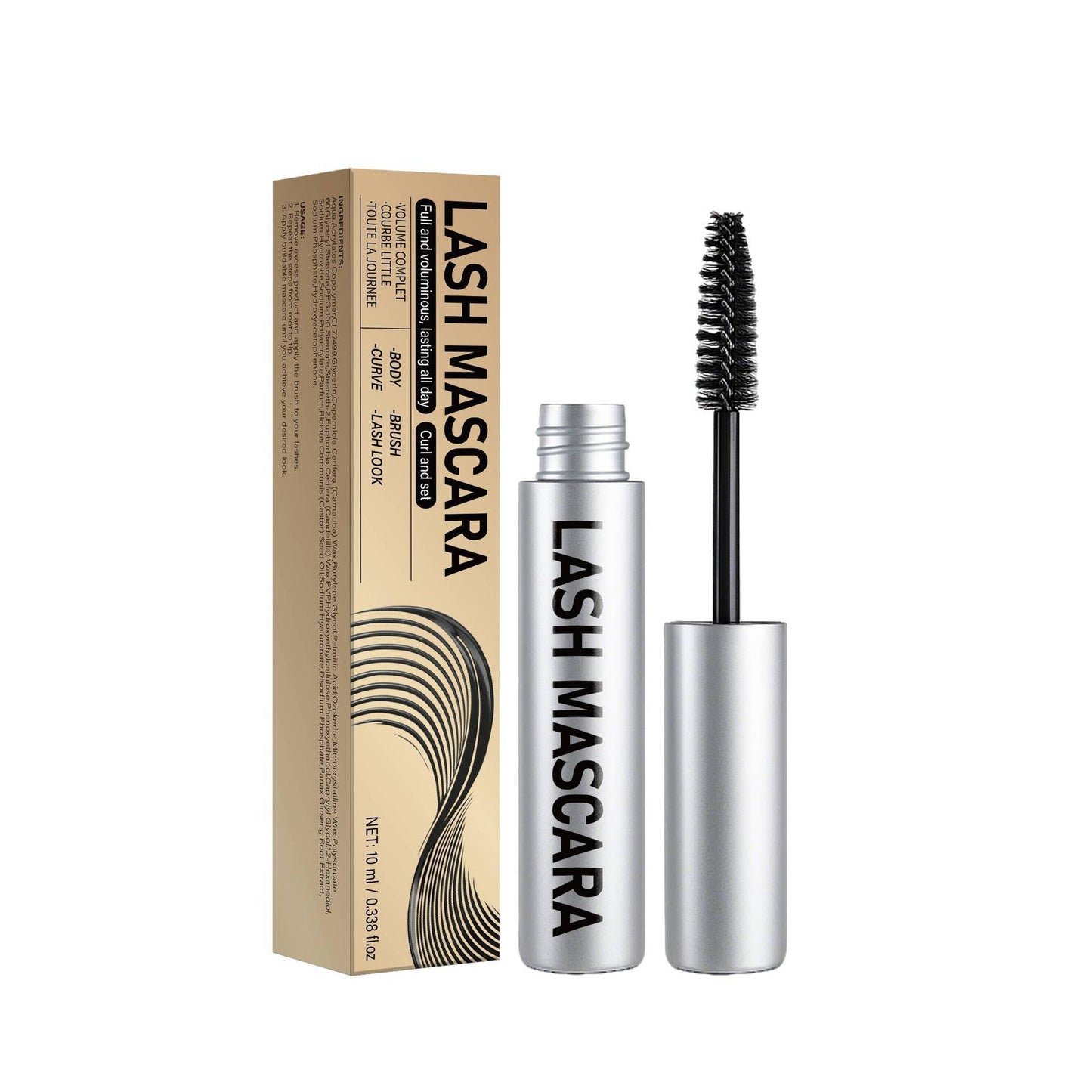 Verdichtende und schwungvolle Mascara 10 ml