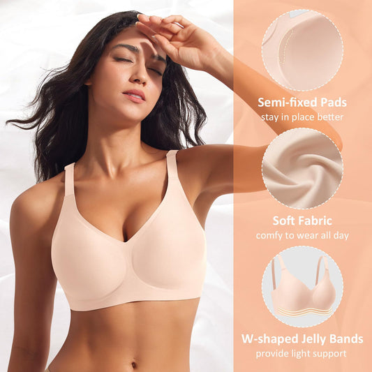 Plus-size Seamless Underwear With Adjustable Shoulder Straps