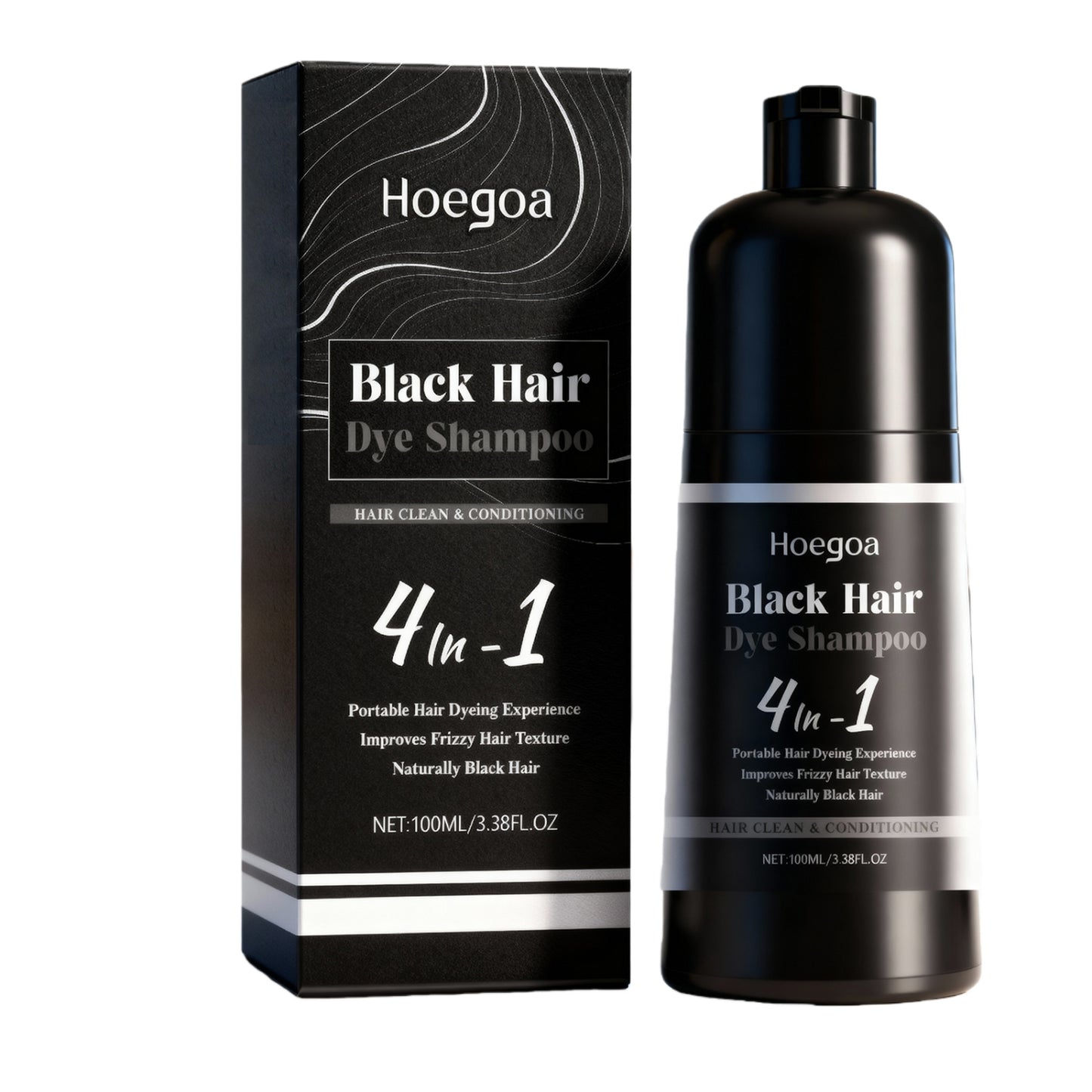 Shampoo für schwarzes Haarfärbemittel