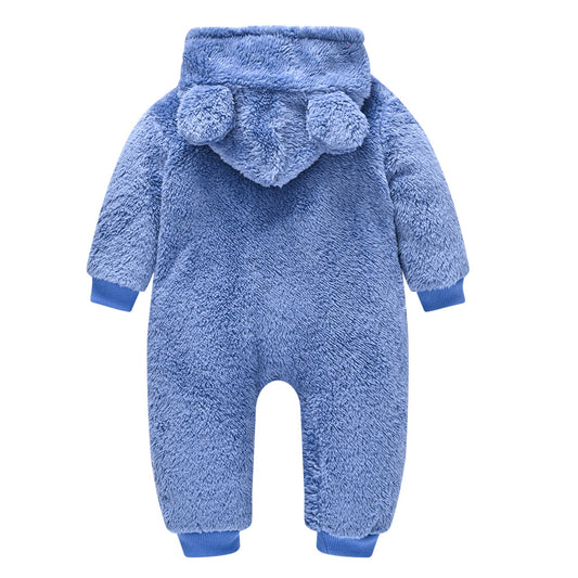 Neues Produkt: Niedlicher Wollpullover-Overall, geeignet für Babys