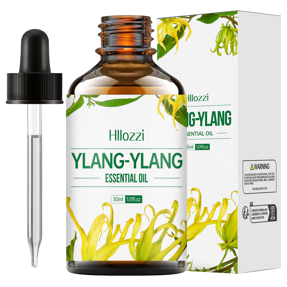 30 ml Bio-Rizinusöl für Aromatherapie, Massage und Hautpflege