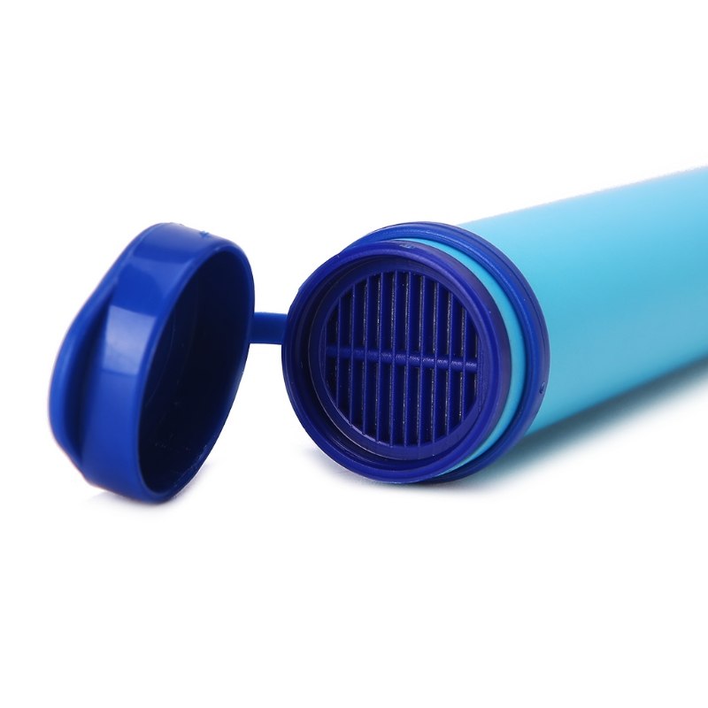 Wasserfilter-Strohhalm für Wandern, Camping, Outdoor-Reisen, persönliche Notfallausrüstung, Überlebensausrüstung, Sommerleben