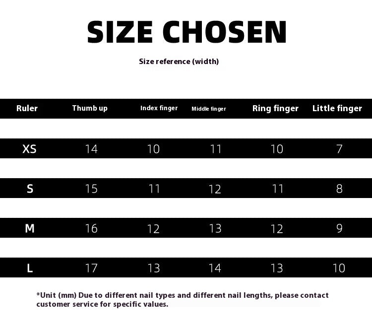 Elegante, handgefertigte Nagelverschönerung, individuell anpassbar, abnehmbar