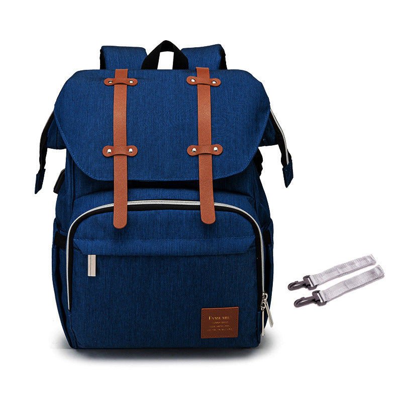 Multifunktionale, geräumige Mutter- und Babytasche