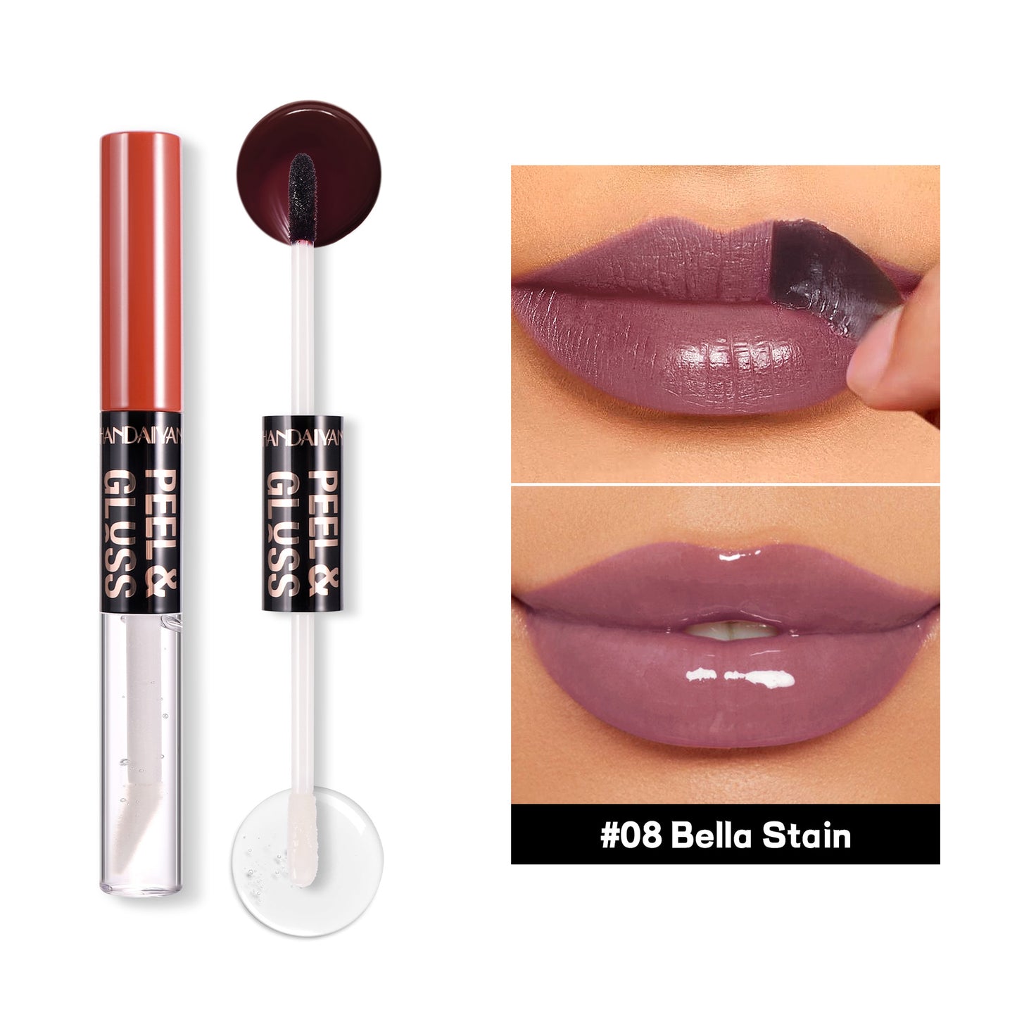 Mattierender, wasserfester, feuchtigkeitsspendender Lipgloss