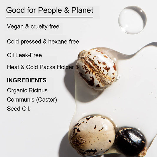 Organic Castor Oil Cold Pressed Moisturizing Moisturizing And Nourishing