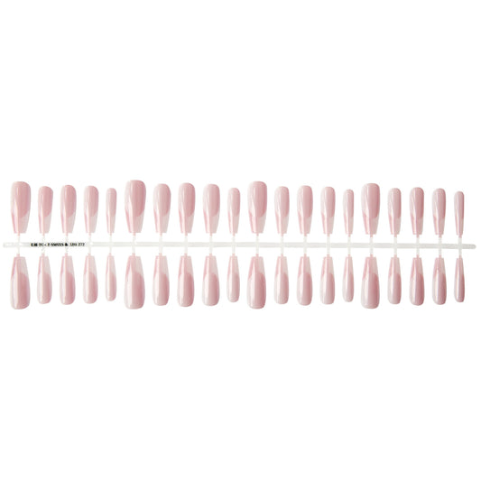 Hochwertiger, langer, kristallplattierter, mattierter Siegelnagelaufkleber