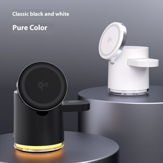 Tragbares magnetisches 3-in-1-Wireless-Faltladegerät für Zuhause