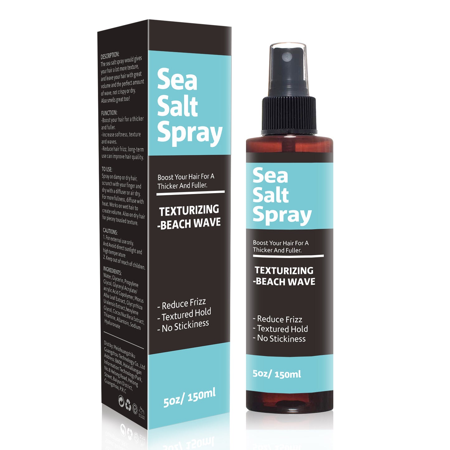 Stylingspray mit Meersalz gegen trockenes Haar