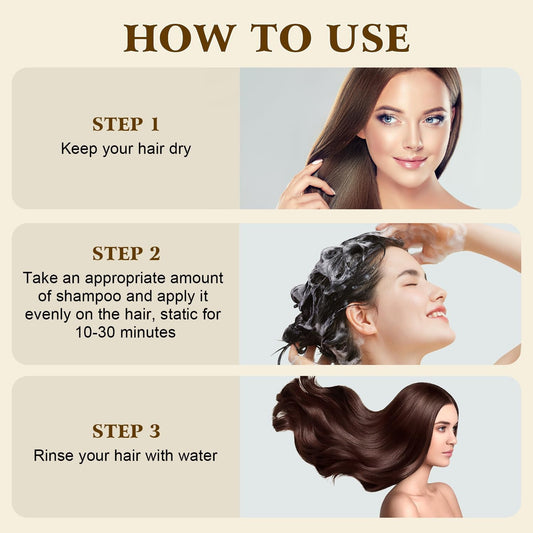 Fast Color Control Oil Hair Care Color Shampoo Fluffy