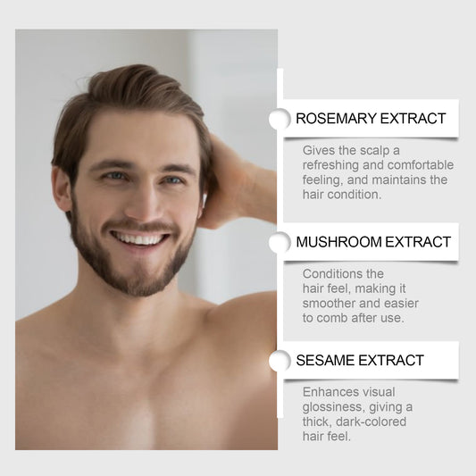 Men's Instant Hair Shampoo Series