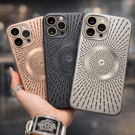 Ice-cool Heat Dissipation Breathable Lens Film Phone Case For The 17 Pro Max