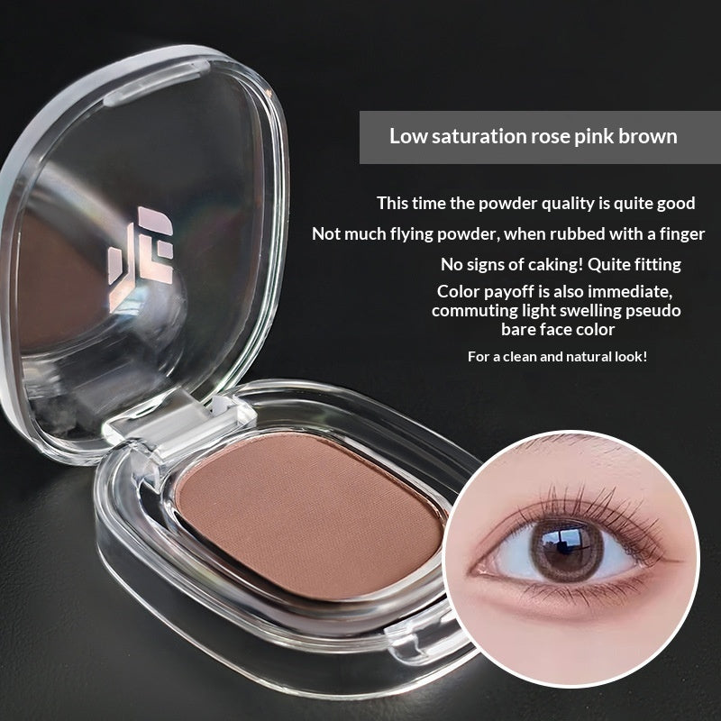 Low-saturation, Solid-color Matte Eyeshadow